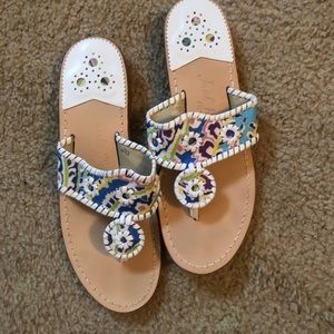 Jack Rojers sandals ! Like new .